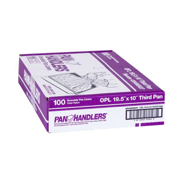 Panhandlers Pan Liner Ovenable 400 Degree 19.5x10, PK100 304985027